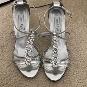 Silver heels